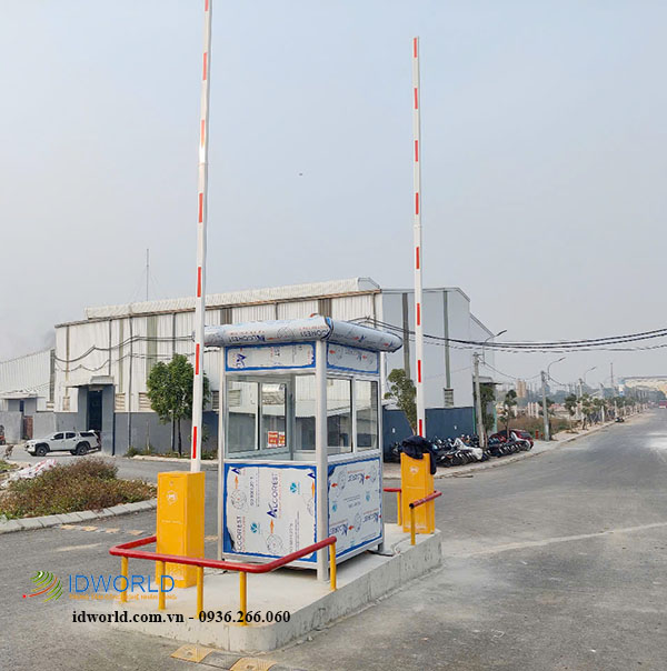 Lắp đặt hệ thống barrier kiểm soát xe tại công ty 289 Trường Sơn